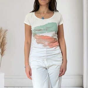 J. Crew Fitted Graphic T-shirt